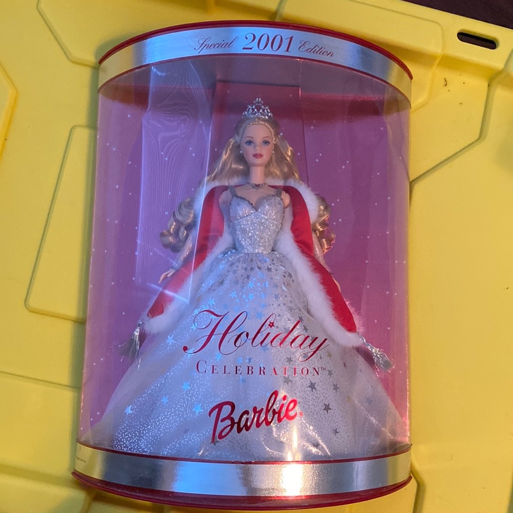 2001 Holiday Collectors Mattel Barbie